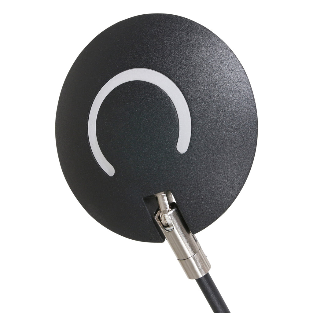 Wandlamp Zodiac 2110ZW Zwart Dimbaar draaibaar kantelbaar