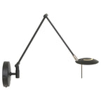 Wandlamp Zodiac 2110ZW Zwart Dimbaar draaibaar kantelbaar