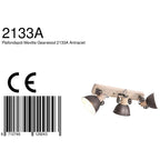 Plafondlamp Gearwood 2133A Antraciet E27 fitting