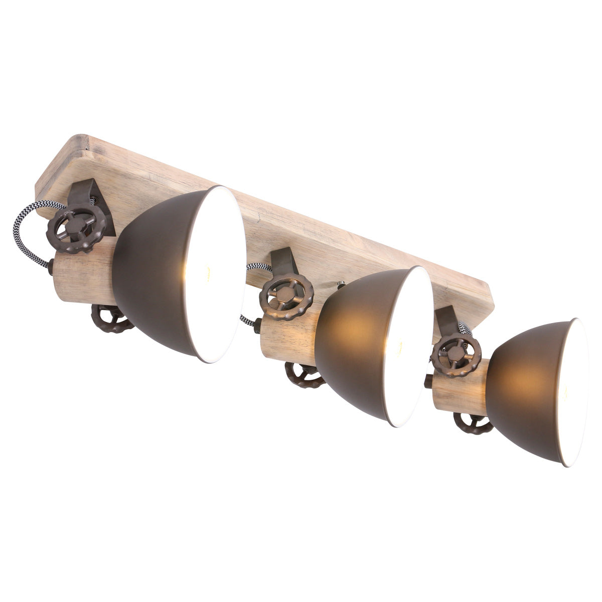 Plafondlamp Gearwood 2133A Antraciet E27 fitting