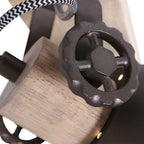 Plafondlamp Gearwood 2133A Antraciet E27 fitting