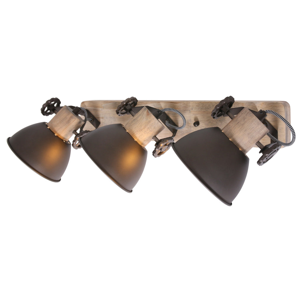 Plafondlamp Gearwood 2133A Antraciet E27 fitting