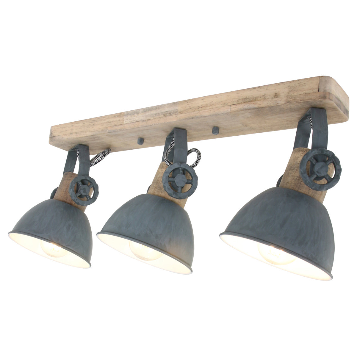 Plafondlamp Gearwood 2133GR Grijs E27 fitting
