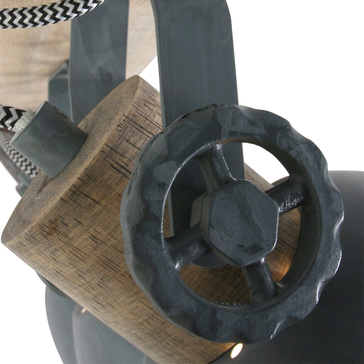 Plafondlamp Gearwood 2133GR Grijs E27 fitting