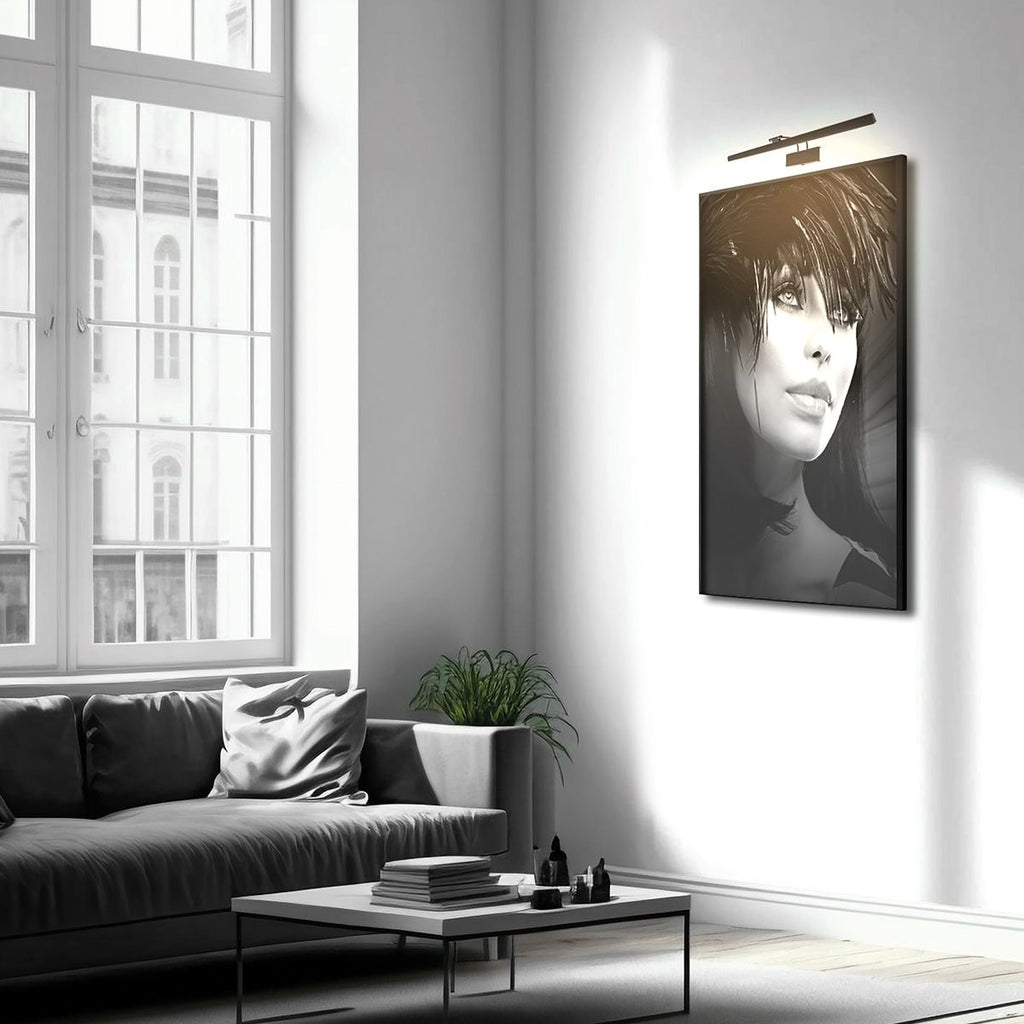 Wandlamp Litho 2431ZW Zwart