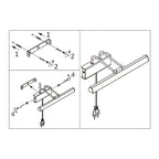 Wandlamp Litho 2431ZW Zwart