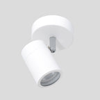 Witte 1-lichts spot Upround 2486W inclusief lichtbron