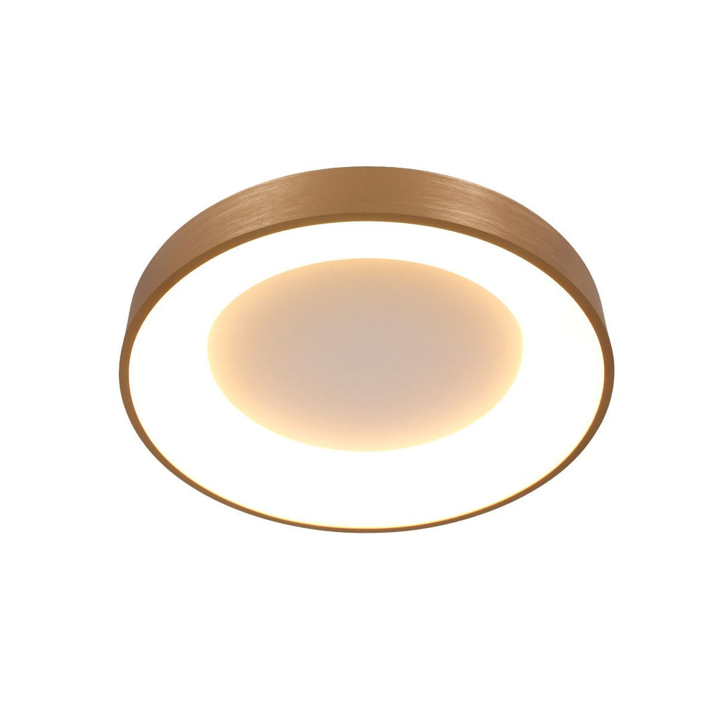 Plafondlamp Ringlede 2562GO Goud Ø38cm