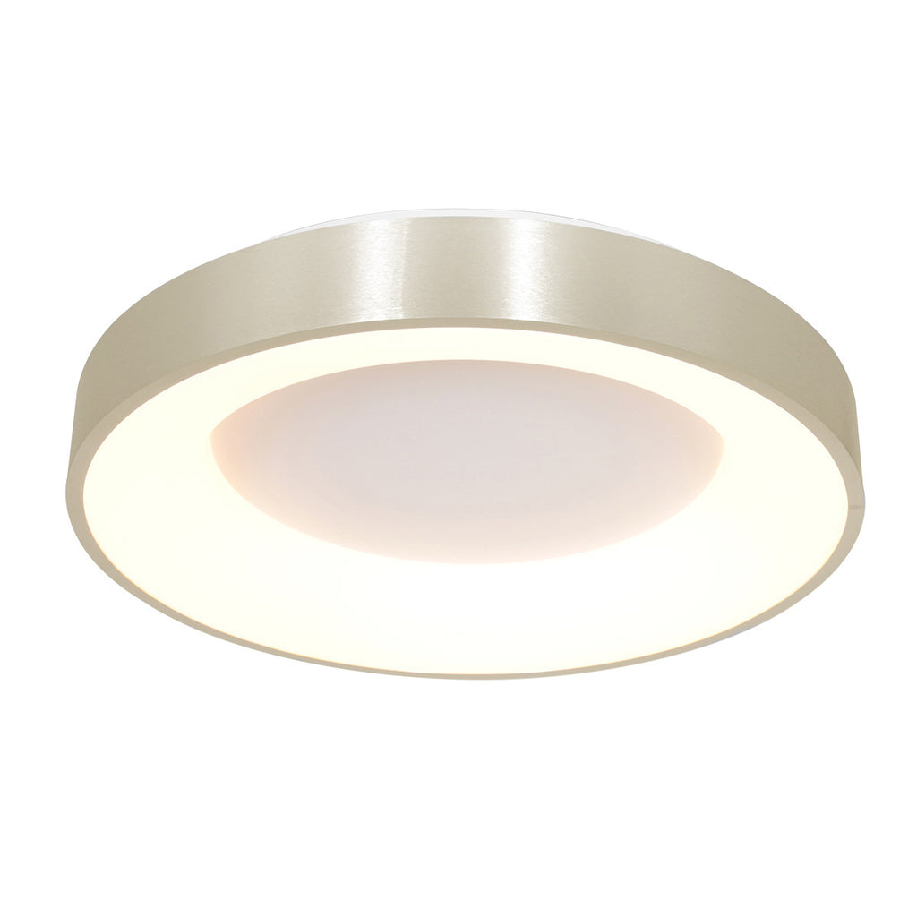 Plafondlamp Ringlede 2562ZI zilveren LED lamp Ø38 cm