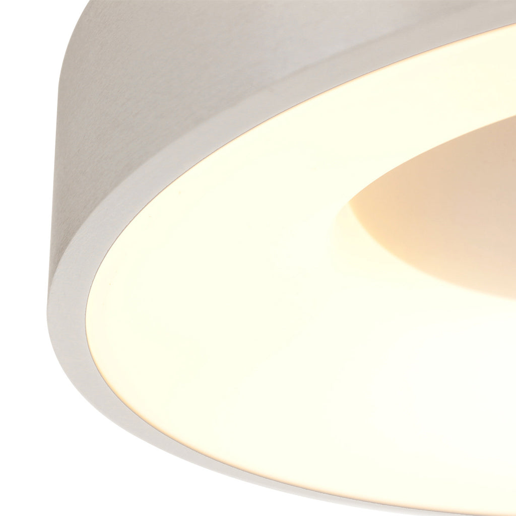 Plafondlamp Ringlede 2562ZI zilveren LED lamp Ø38 cm