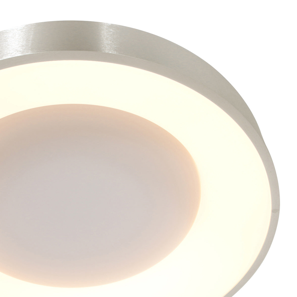 Plafondlamp Ringlede 2562ZI zilveren LED lamp Ø38 cm