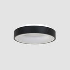 Plafondlamp Ringlede 2562ZW zwarte LED lamp Ø38 cm