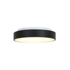 Plafondlamp Ringlede 2562ZW zwarte LED lamp Ø38 cm