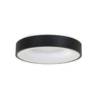 Plafondlamp Ringlede 2562ZW zwarte LED lamp Ø38 cm