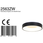 Plafondlamp RInglede 2563ZW Zwart Ø48cm
