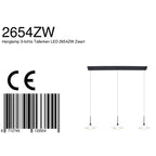 Hanglamp Tallerken 2654ZW Zwart