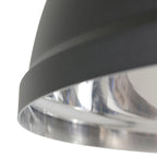 Zwart chromen hanglamp Gaeve 2661ZW Ø50cm E27 fitting