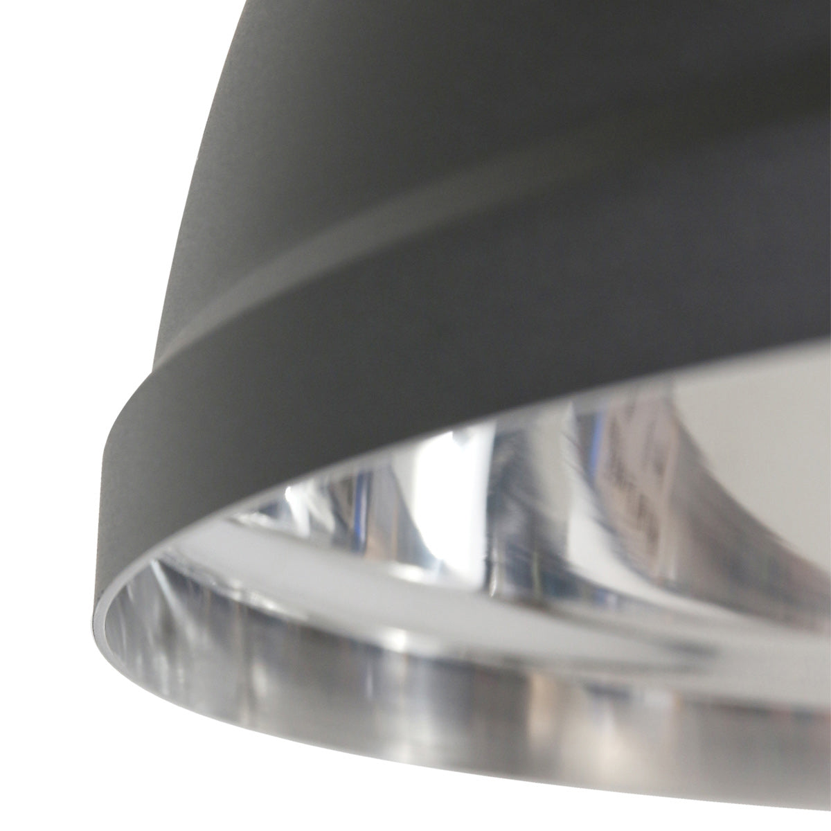 Zwart chromen hanglamp Gaeve 2661ZW Ø50cm E27 fitting