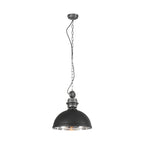 Zwart chromen hanglamp Gaeve 2661ZW Ø50cm E27 fitting