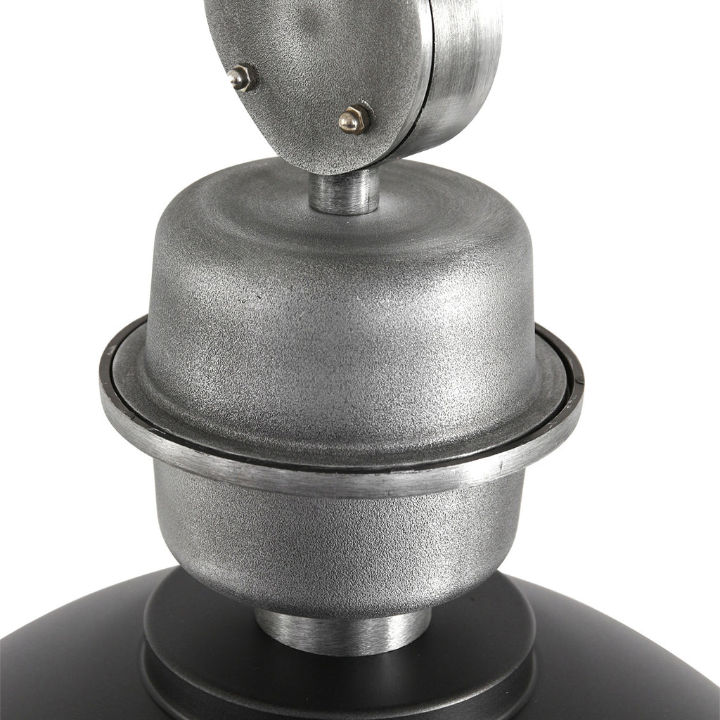 Zwart chromen hanglamp Gaeve 2661ZW Ø50cm E27 fitting