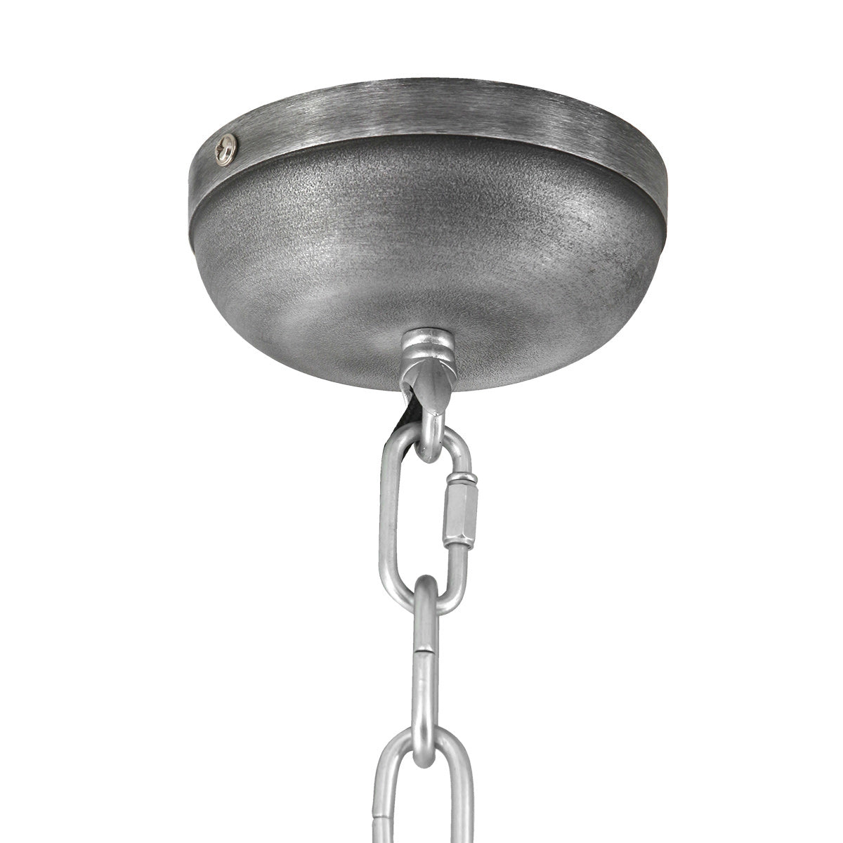 Zwart chromen hanglamp Gaeve 2661ZW Ø50cm E27 fitting