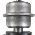Zwart chromen hanglamp Gaeve 2661ZW Ø50cm E27 fitting