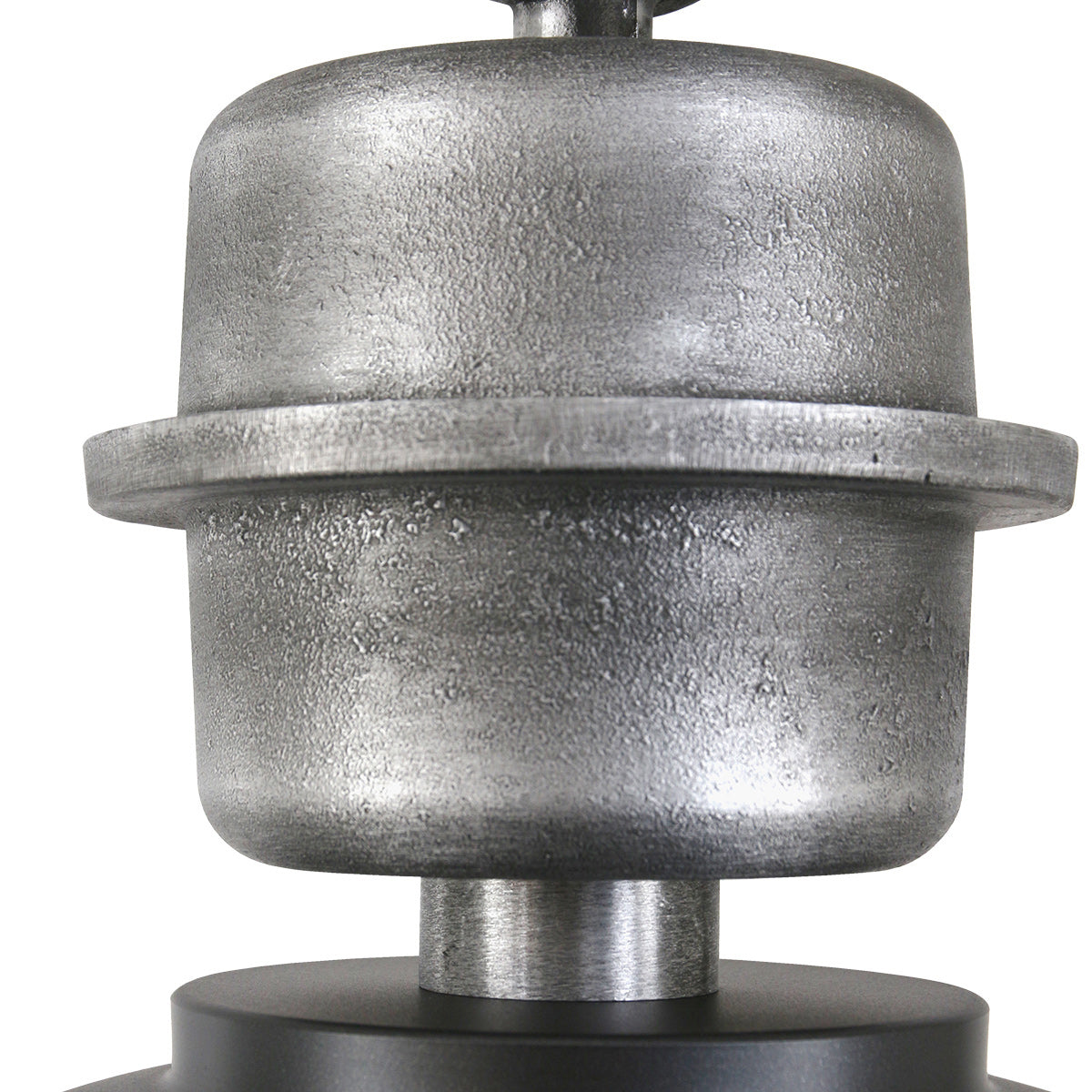 Zwart chromen hanglamp Gaeve 2661ZW Ø50cm E27 fitting