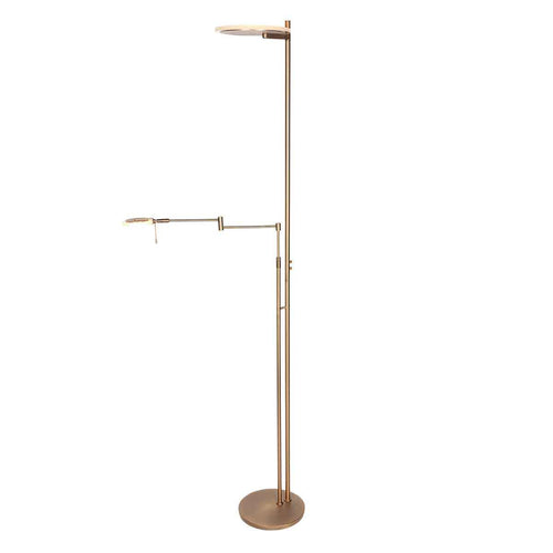 Bronskleurige vloerlamp Turound 2663BR lichtkleur instelbaar en dimbaar