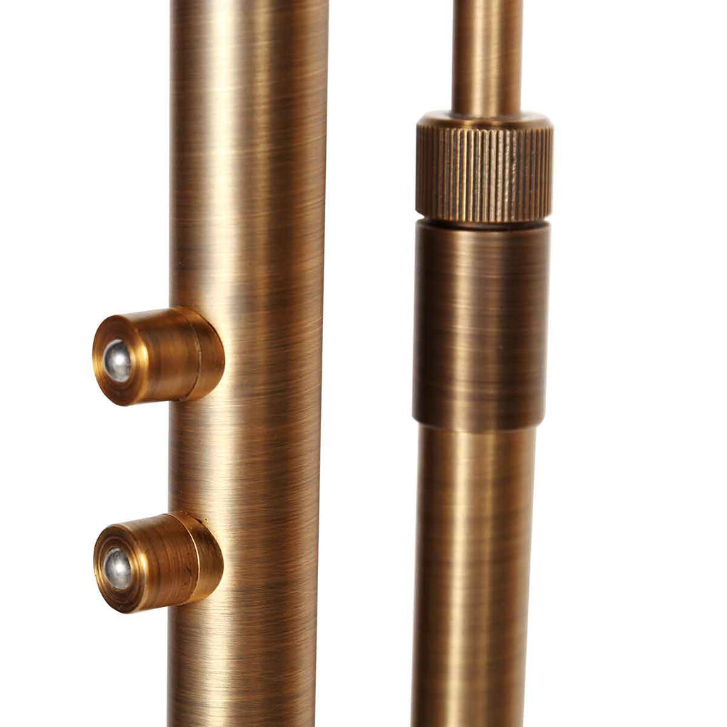Bronskleurige vloerlamp Turound 2663BR lichtkleur instelbaar en dimbaar
