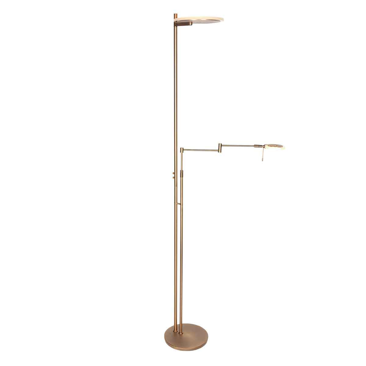 Bronskleurige vloerlamp Turound 2663BR lichtkleur instelbaar en dimbaar