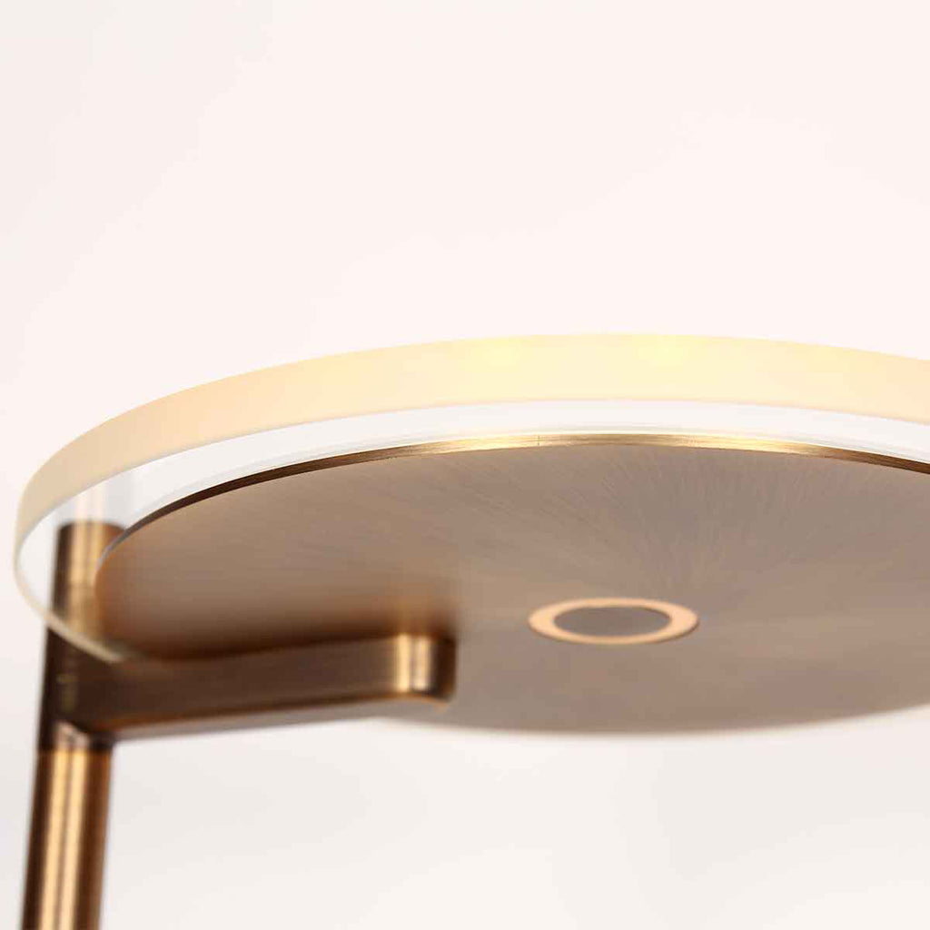 Bronskleurige vloerlamp Turound 2663BR lichtkleur instelbaar en dimbaar