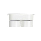 Witte 2 lichts spot Fez 2674W dimbaar draaibaar en kantelbaar