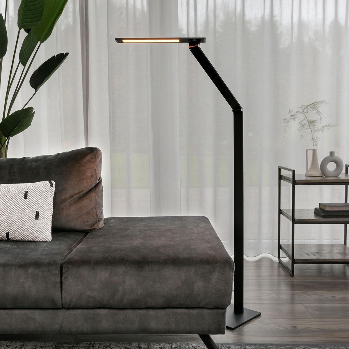 Vloerlamp Serenade 2685ZW Zwart