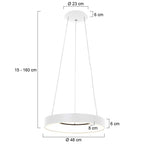 Hanglamp Ringlede 2695W Wit