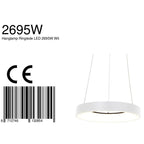 Hanglamp Ringlede 2695W Wit