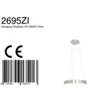 Hanglamp Ringlede 2695ZI Zilver