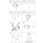 Hanglamp Ringlede 2695ZI Zilver