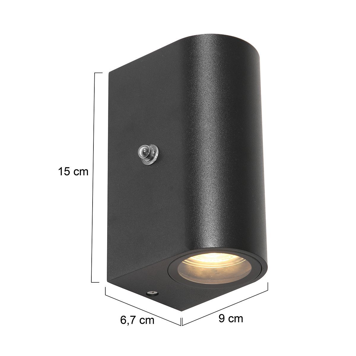 Buitenlamp Logan 2720ZW Zwart