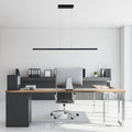 Minimalistische zwarte hanglamp Danske 2745ZW 2000 Lumen