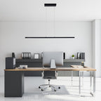 Minimalistische zwarte hanglamp Danske 2745ZW 2000 Lumen