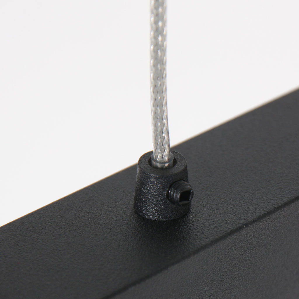 Minimalistische zwarte hanglamp Danske 2745ZW 2000 Lumen