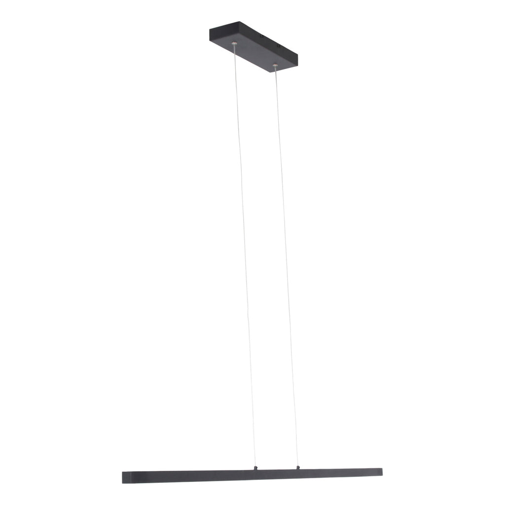 Minimalistische zwarte hanglamp Danske 2745ZW 2000 Lumen