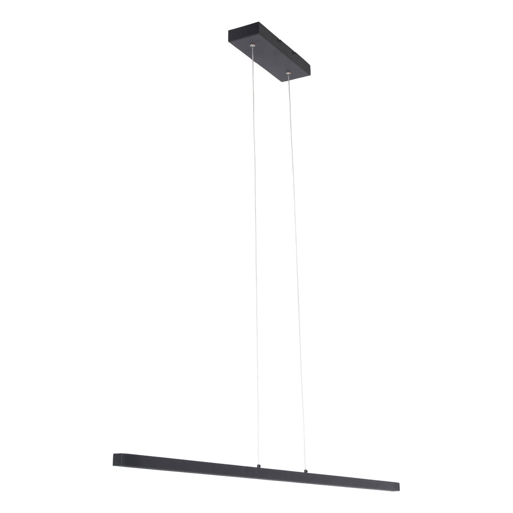 Minimalistische zwarte hanglamp Danske 2745ZW 2000 Lumen