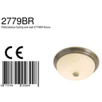 Plafondlamp Ceiling & Wall 2779BR Brons