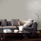 Vloerlamp Turound 2988ST staal met leesarm