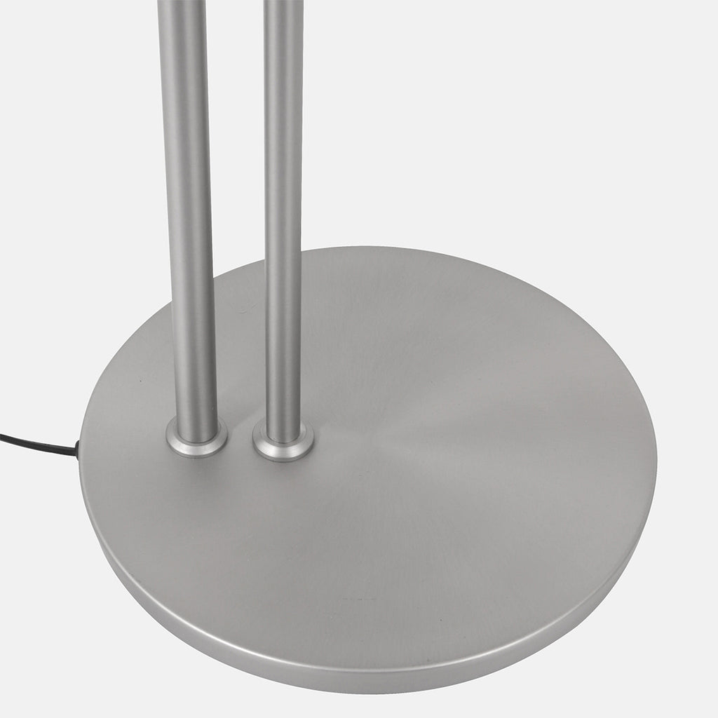 Vloerlamp Turound 2988ST staal met leesarm