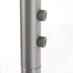 Vloerlamp Turound 2988ST staal met leesarm
