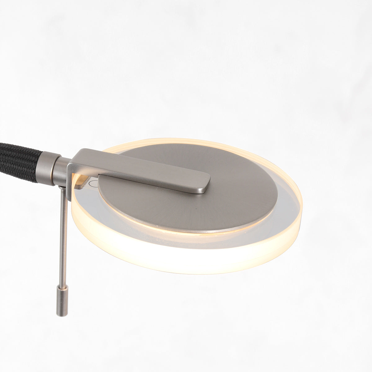 Vloerlamp Turound 2988ST staal met leesarm