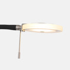 Vloerlamp Turound 2988ST staal met leesarm