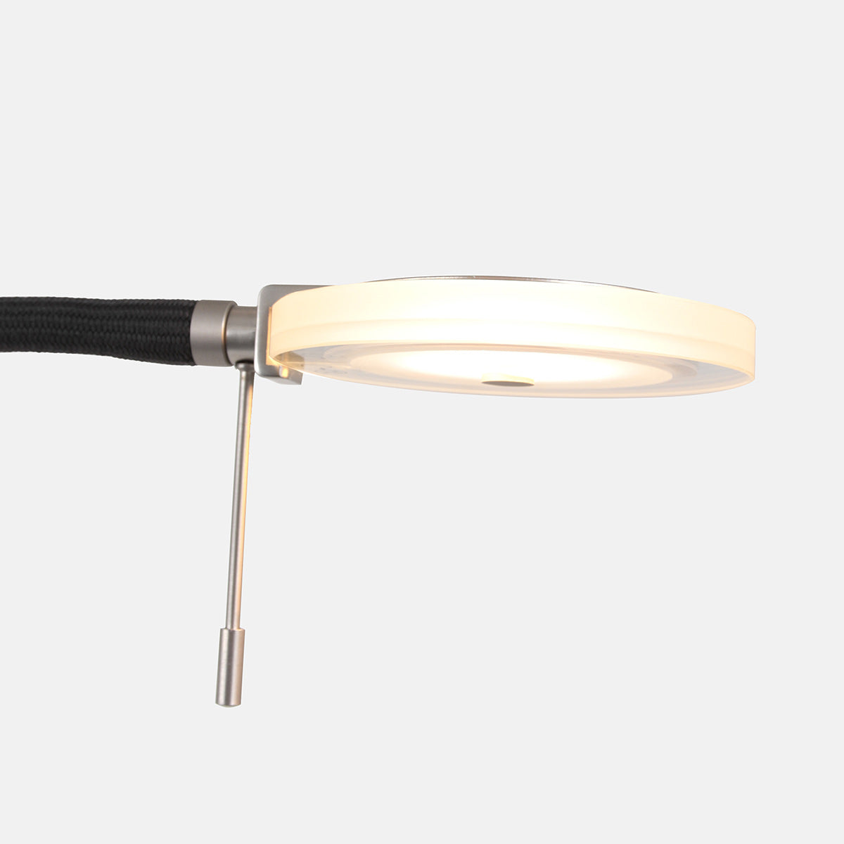 Vloerlamp Turound 2988ST staal met leesarm